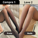 MEIA CALÇA TRANSLUCIDA FORRADA - KIT COM 2