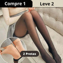 MEIA CALÇA TRANSLUCIDA FORRADA - KIT COM 2