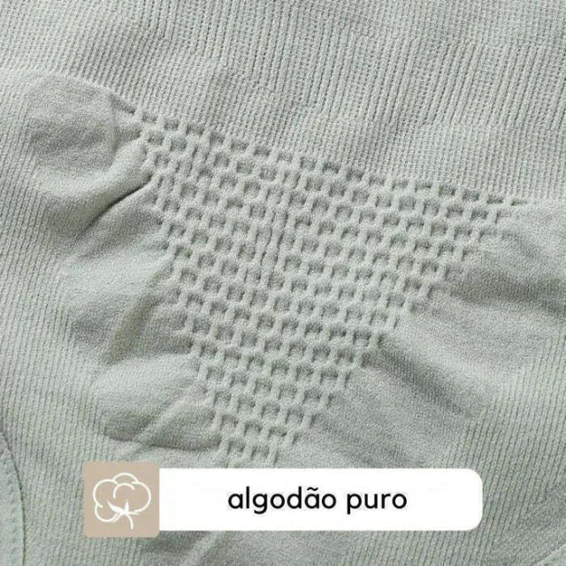 Calcinha Feminina Algodão Cintura Alta (Pague 1 Leve 4)