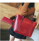 Bolsa Vintage com Carteira: Estilo Sofisticado e Espaço Ideal