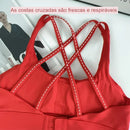 Sutiã Top Cruzado Confort