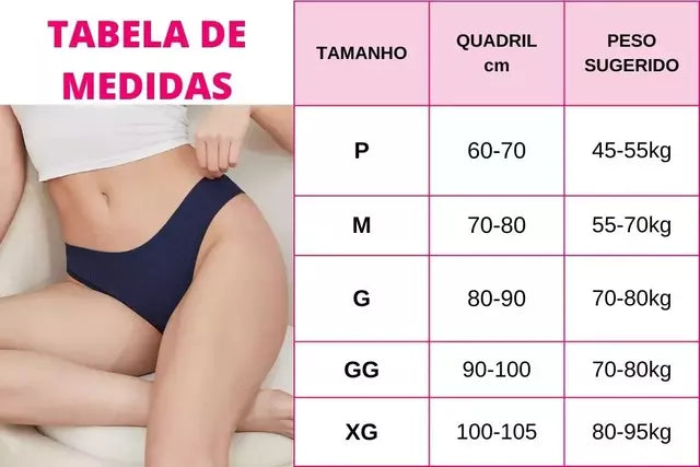 Kit 10 Calcinhas Soft Plus: Conforto e Saúde Íntima