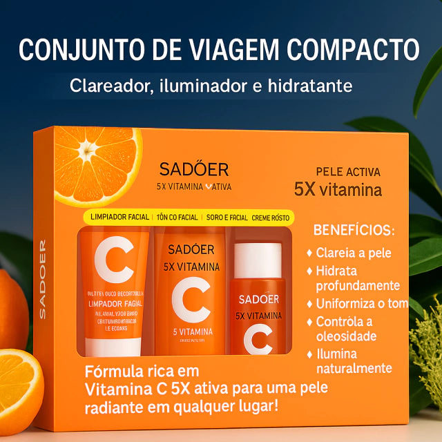 Kit Clareador - Pele Radiante, Hidratação e Luminosidade