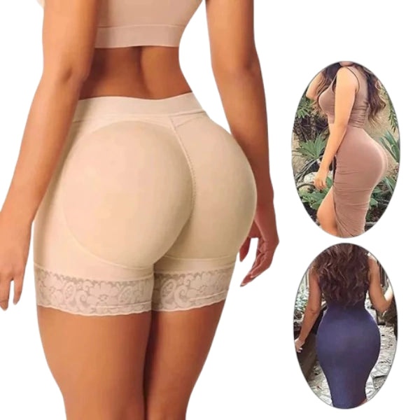 Calcinha Short Modeladora com Renda