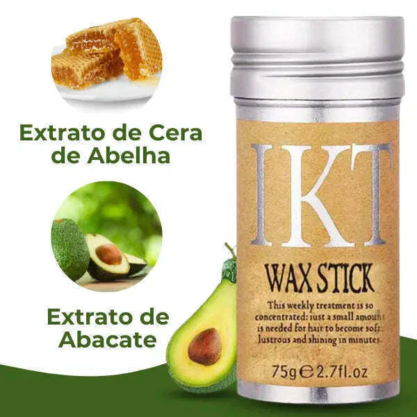 Wax Stick - Finalizador para Cabelos Anti Frizz (COMPRE 1 LEVA 2)