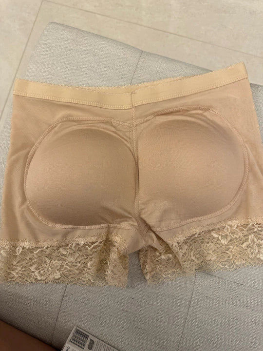 Calcinha Short Modeladora com Renda