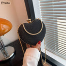 Bolsa Feminina Coração Luxo