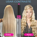 Escova de Cabelos 5 em 1 com Ar Quente Profissional