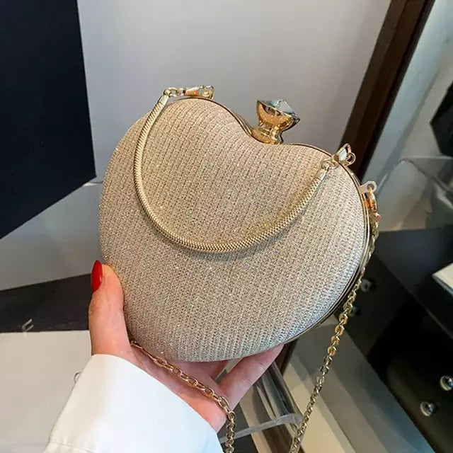 Bolsa Feminina Coração Luxo