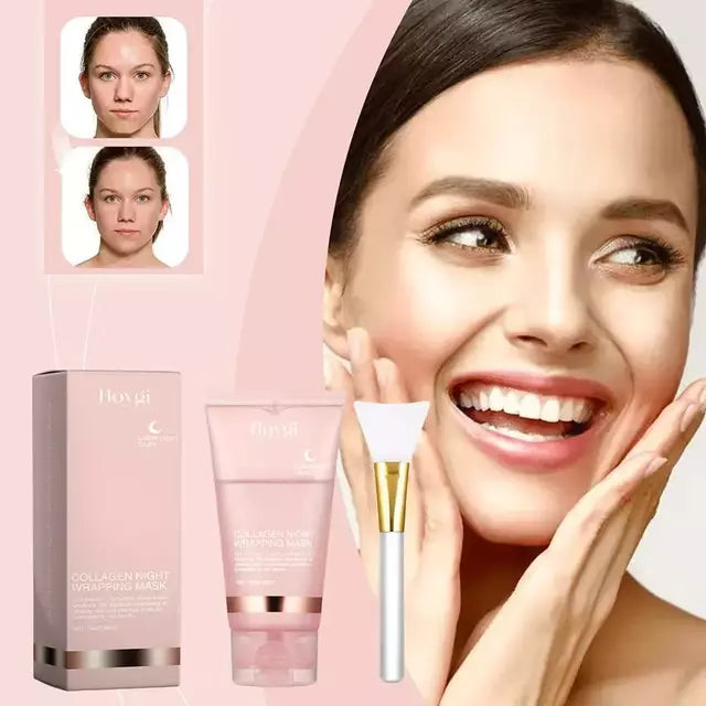 Máscara de Colágeno Rasgável: Hidratação e Rejuvenescimento