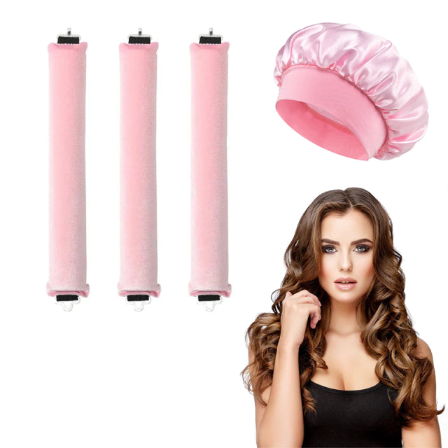 Modelador de Cabelo Sem Calor: Cachos Naturais e Duradouros