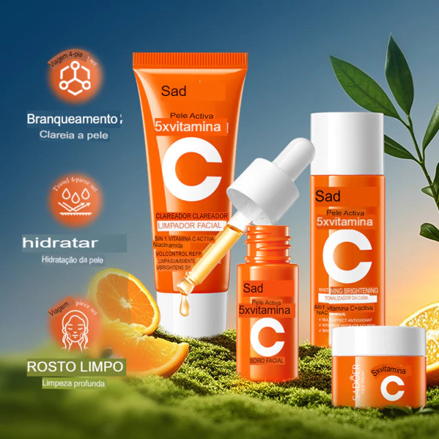 Kit Clareador - Pele Radiante, Hidratação e Luminosidade