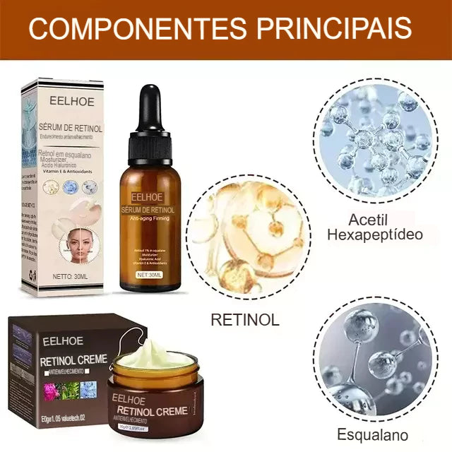 Creme Facial de Retinol: Anti-Envelhecimento e Hidratante