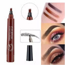 Caneta para Sobrancelhas 4 Pontas à Prova D’água (Pague 1 Leve 2)
